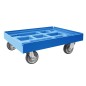 Preview: KISTENROLLER EASY 600x400 RAL 5012 lichtblau
