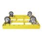 Preview: KISTENROLLER EASY 600x400 RAL 1021 gelb