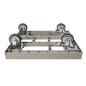 Preview: KISTENROLLER EASY 600x400 RAL 7037 grau