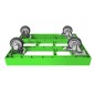 Preview: KISTENROLLER EASY 600x400 RAL 6018 grün