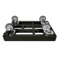 Preview: KISTENROLLER PRO 600x400 RAL 9004 schwarz