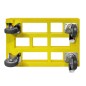 Preview: KISTENROLLER PRO 600x400 RAL 1021 gelb