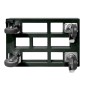 Preview: KISTENROLLER PRO 600x400 RAL 9004 schwarz