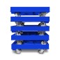 Preview: KISTENROLLER PRO 600x400 RAL 5010 enzianblau