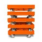 Preview: KISTENROLLER PRO 600x400 RAL 2004 orange
