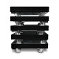 Preview: KISTENROLLER PRO 600x400 RAL 9004 schwarz