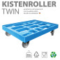 Preview: KISTENROLLER TWIN 800x600 RAL 5012 lichtblau