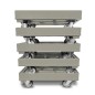 Preview: KISTENROLLER PRO 600x400 RAL 7037 grau