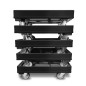 Preview: KISTENROLLER PRO 600x400 RAL 9004 schwarz