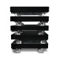 Preview: KISTENROLLER PRO 600x400 RAL 9004 schwarz