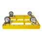Preview: KISTENROLLER EASY 600x400 RAL 1021 gelb