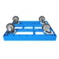 Preview: KISTENROLLER EASY 600x400 RAL 5012 lichtblau