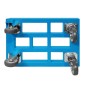 Preview: KISTENROLLER PRO 600x400 RAL 5012 lichtblau