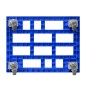 Preview: KISTENROLLER TWIN 800x600 RAL 5010 enzianblau
