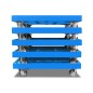 Preview: KISTENROLLER TWIN 800x600 RAL 5012 lichtblau