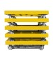 Preview: KISTENROLLER TWIN 800x600 RAL 1021 gelb