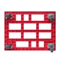 Preview: KISTENROLLER TWIN 800x600 RAL 3000 rot