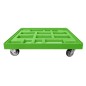Preview: KISTENROLLER TWIN 800x600 RAL 6018 grün