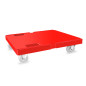 Preview: ROLLPLATTE 820x715 RAL 3000 rot