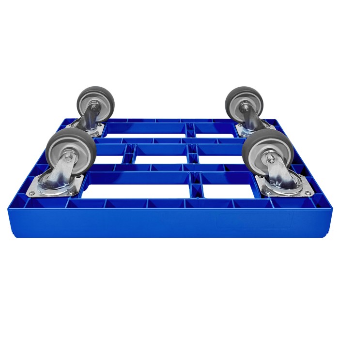 KISTENROLLER EASY 600x400 RAL 5010 enzianblau