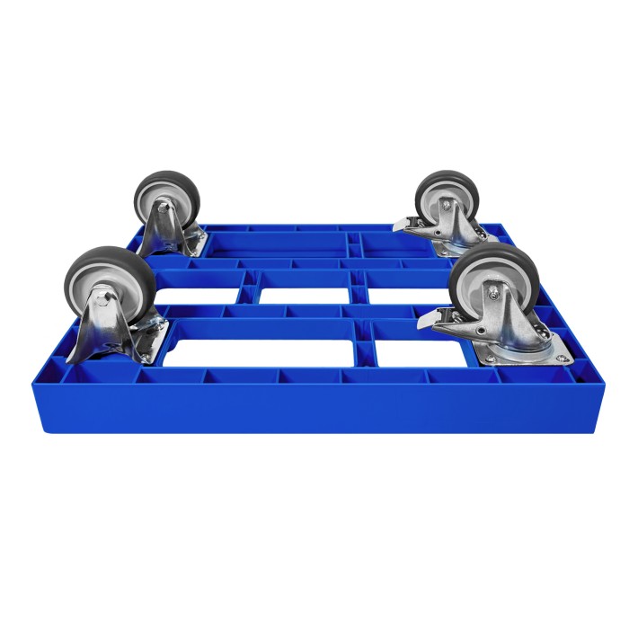 KISTENROLLER EASY 600x400 RAL 5010 enzianblau