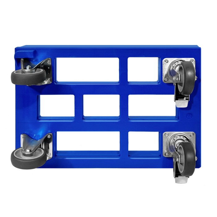 KISTENROLLER PRO 600x400 RAL 5010 enzianblau