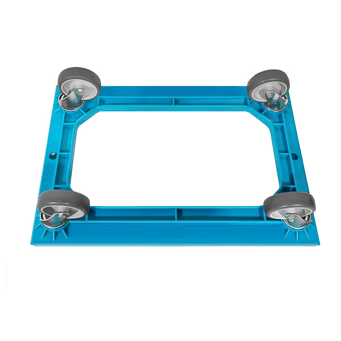 Preview: KISTENROLLER LIGHT 600x400 RAL 5012 lichtblau