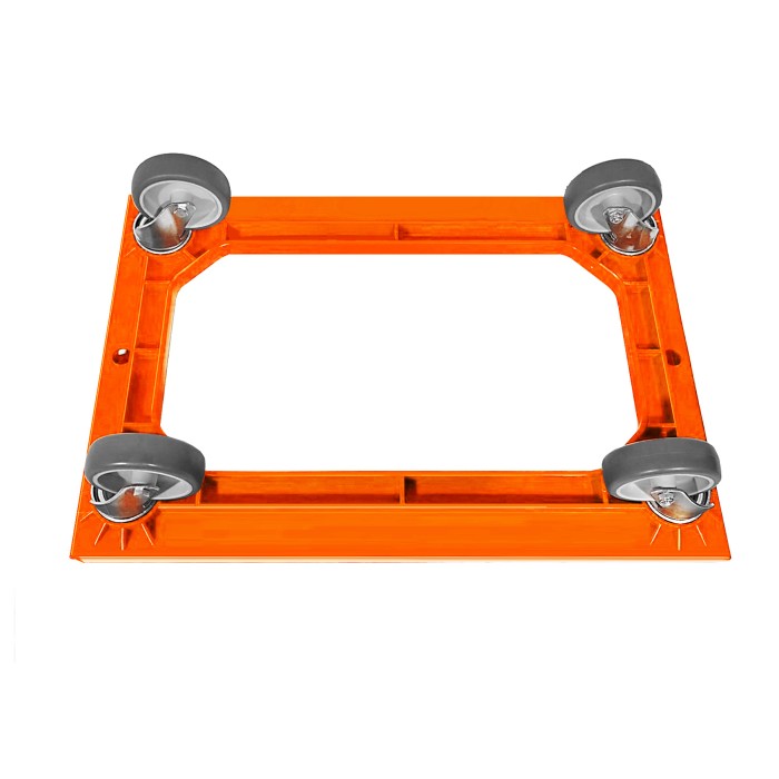 KISTENROLLER LIGHT 600x400 RAL 2004 orange