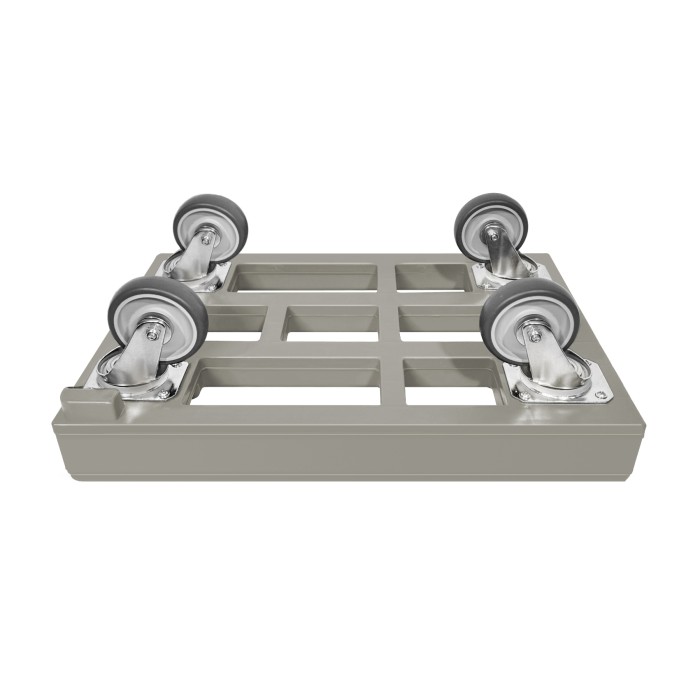 KISTENROLLER PRO 600x400 RAL 7037 grau