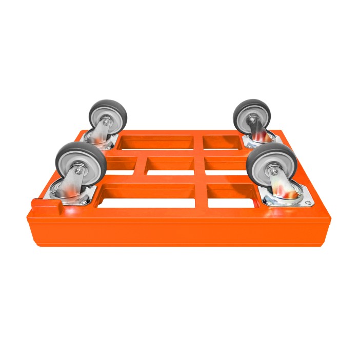 KISTENROLLER PRO 600x400 RAL 2004 orange