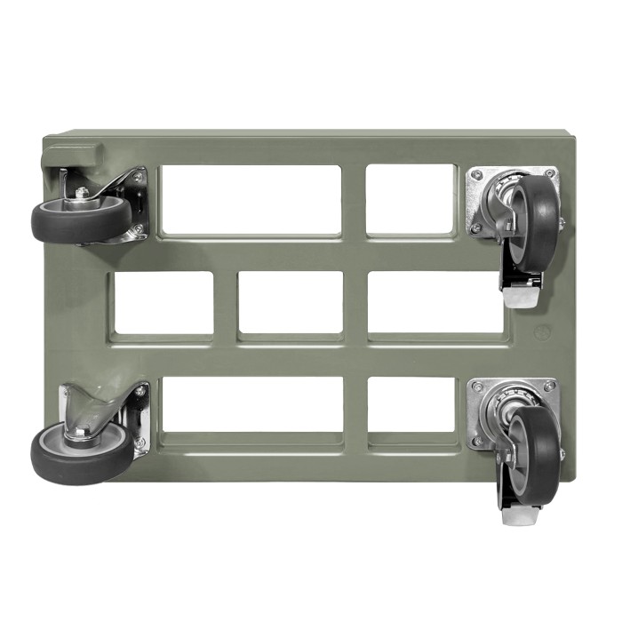 KISTENROLLER PRO 600x400 RAL 7037 grau