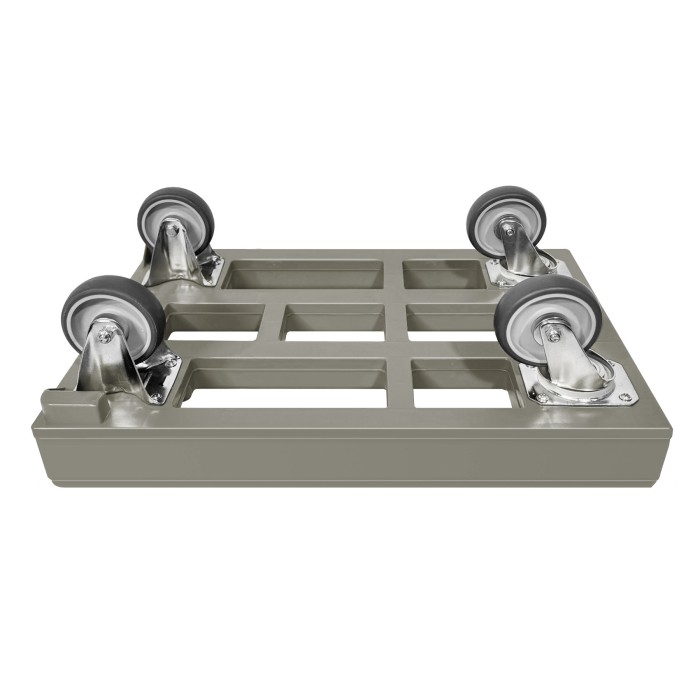 KISTENROLLER PRO 600x400 RAL 7037 grau