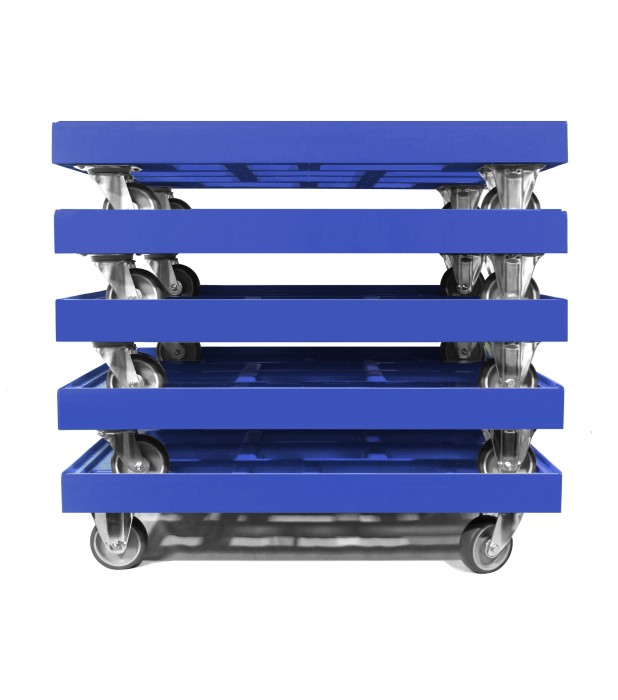 KISTENROLLER TWIN 800x600 RAL 5010 enzianblau