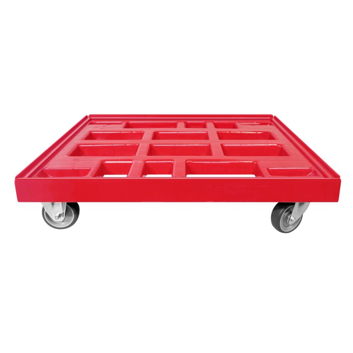 KISTENROLLER TWIN 800x600 RAL 3000 rot