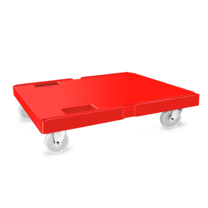 ROLLPLATTE 820x715 RAL 3000 rot