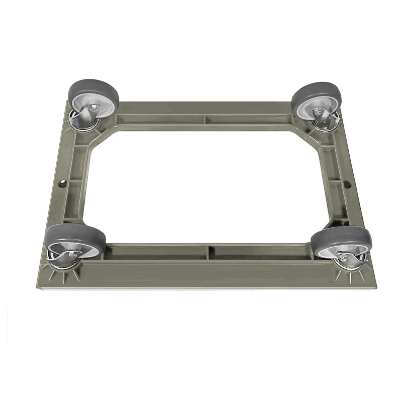 KISTENROLLER LIGHT 600x400 RAL 7037 grau