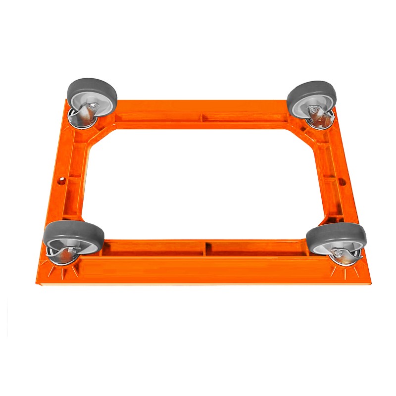 KISTENROLLER LIGHT 600x400 RAL 2004 orange