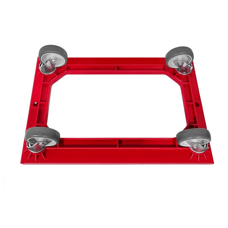 KISTENROLLER LIGHT 600x400 RAL 3000 rot
