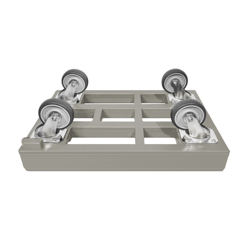 KISTENROLLER PRO 600x400 RAL 7037 grau