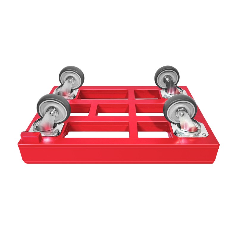 KISTENROLLER PRO 600x400 RAL 3000 rot