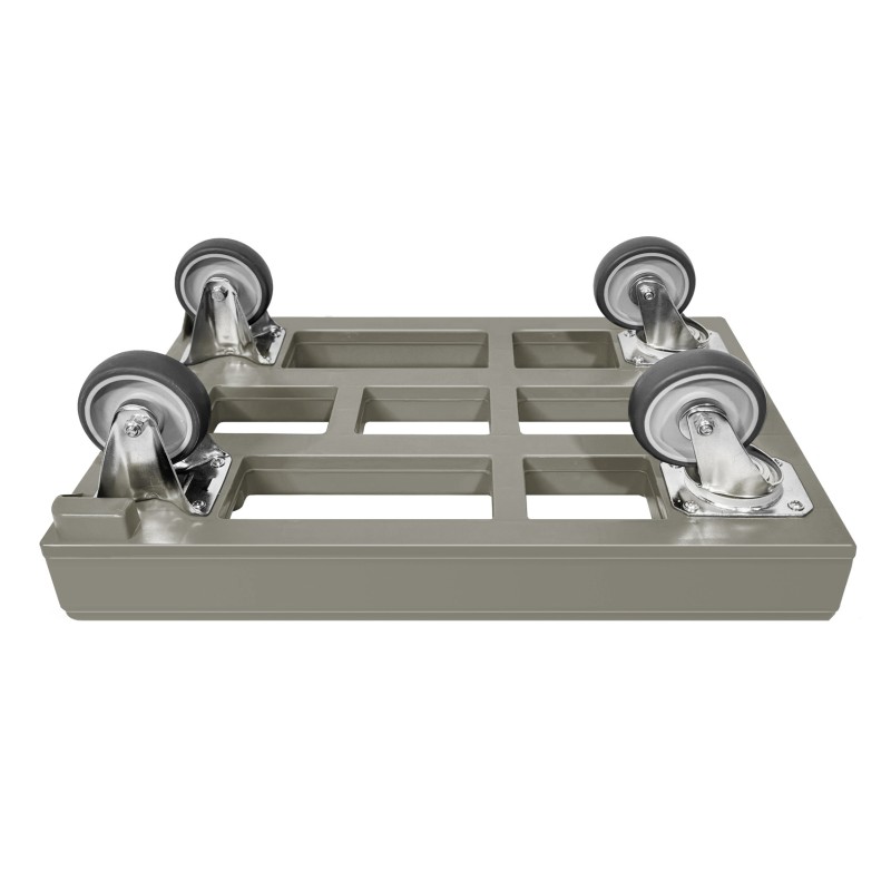 KISTENROLLER PRO 600x400 RAL 7037 grau