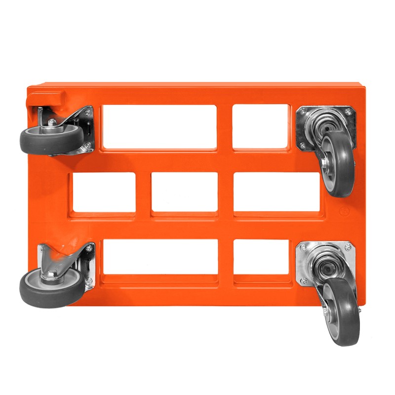 KISTENROLLER PRO 600x400 RAL 2004 orange
