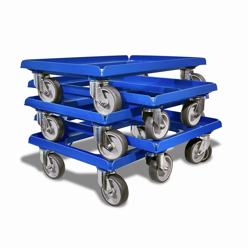 KISTENROLLER LIGHT 600x400 RAL 5010 enzianblau