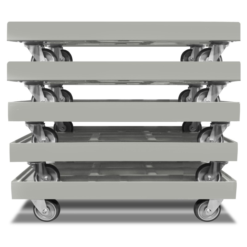 KISTENROLLER TWIN 800x600 RAL 7037 grau