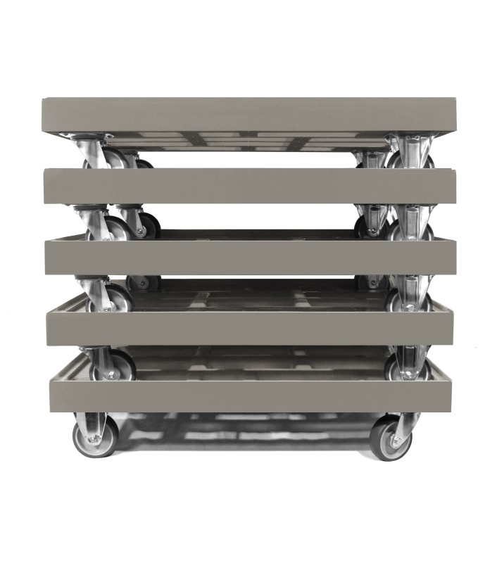 KISTENROLLER TWIN 800x600 RAL 7037 grau