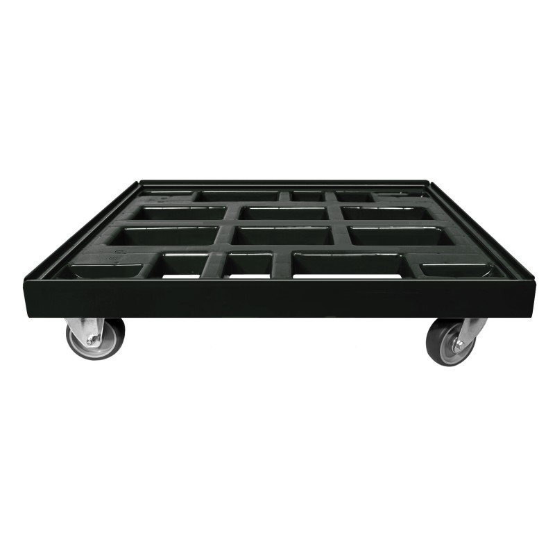 KISTENROLLER TWIN 800x600 RAL 9004 schwarz